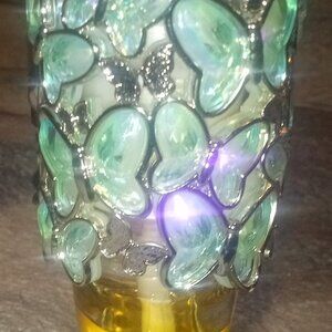 Bath & Body Works Blue Gem Butterflies Wallflowers Fragrance Plug & Scent